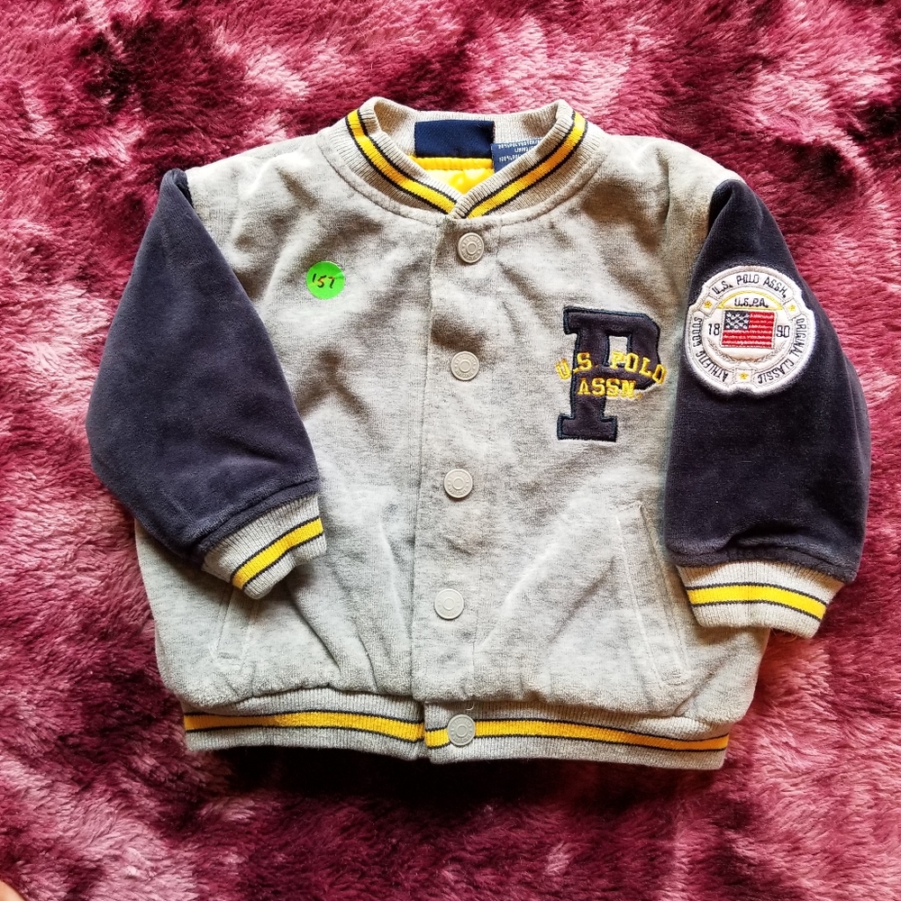 12m boys US polo varsity Jacket